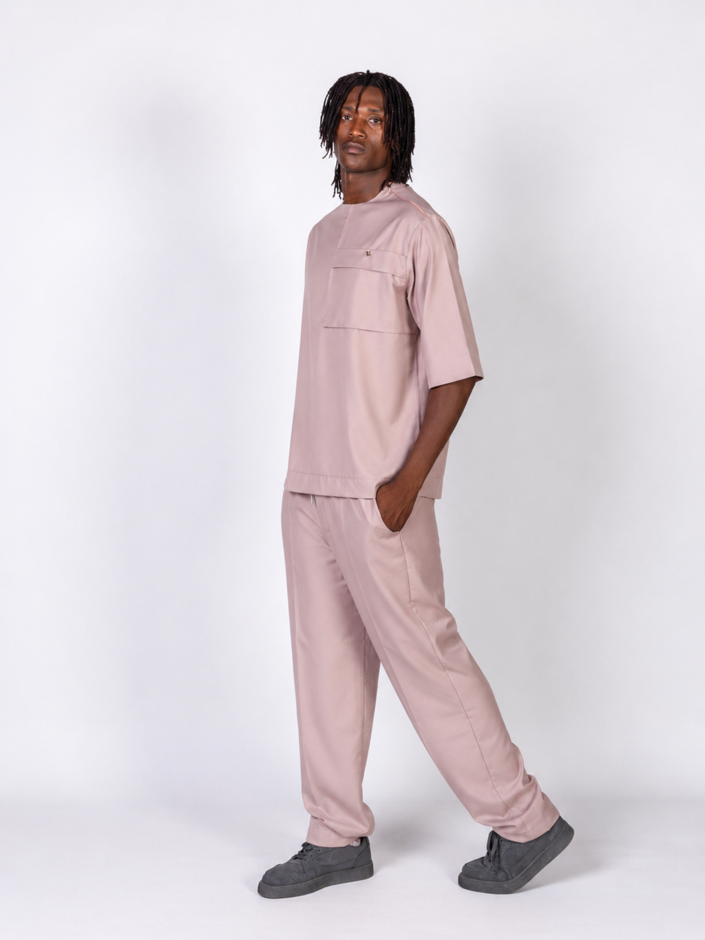 Saloum Cotton Set - Rose Sand