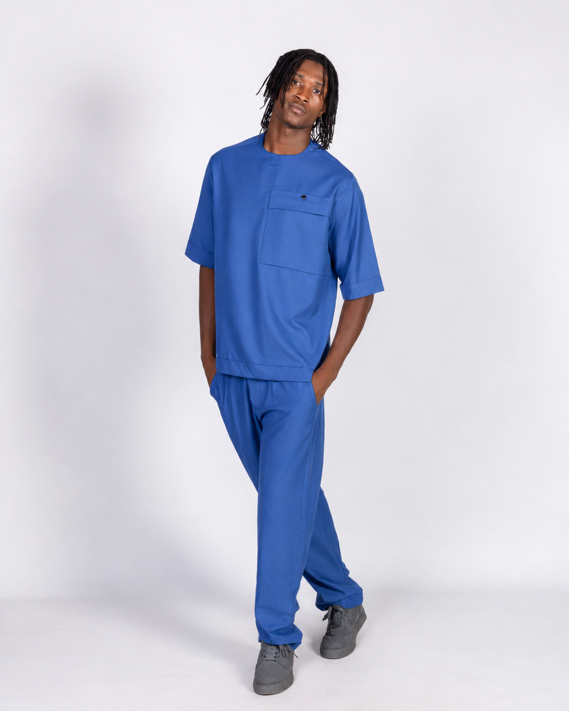 Saloum Cotton Set - Sky Blue