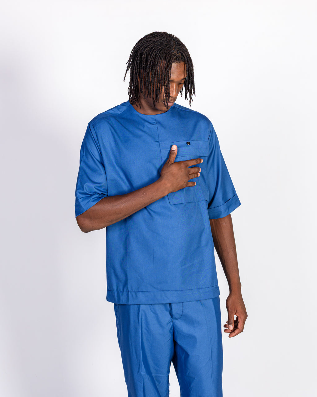 Saloum Cotton Set - Sky Blue
