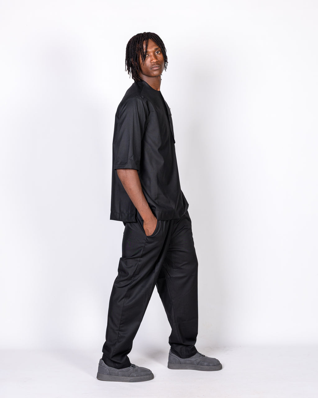 Saloum Cotton Set - Black