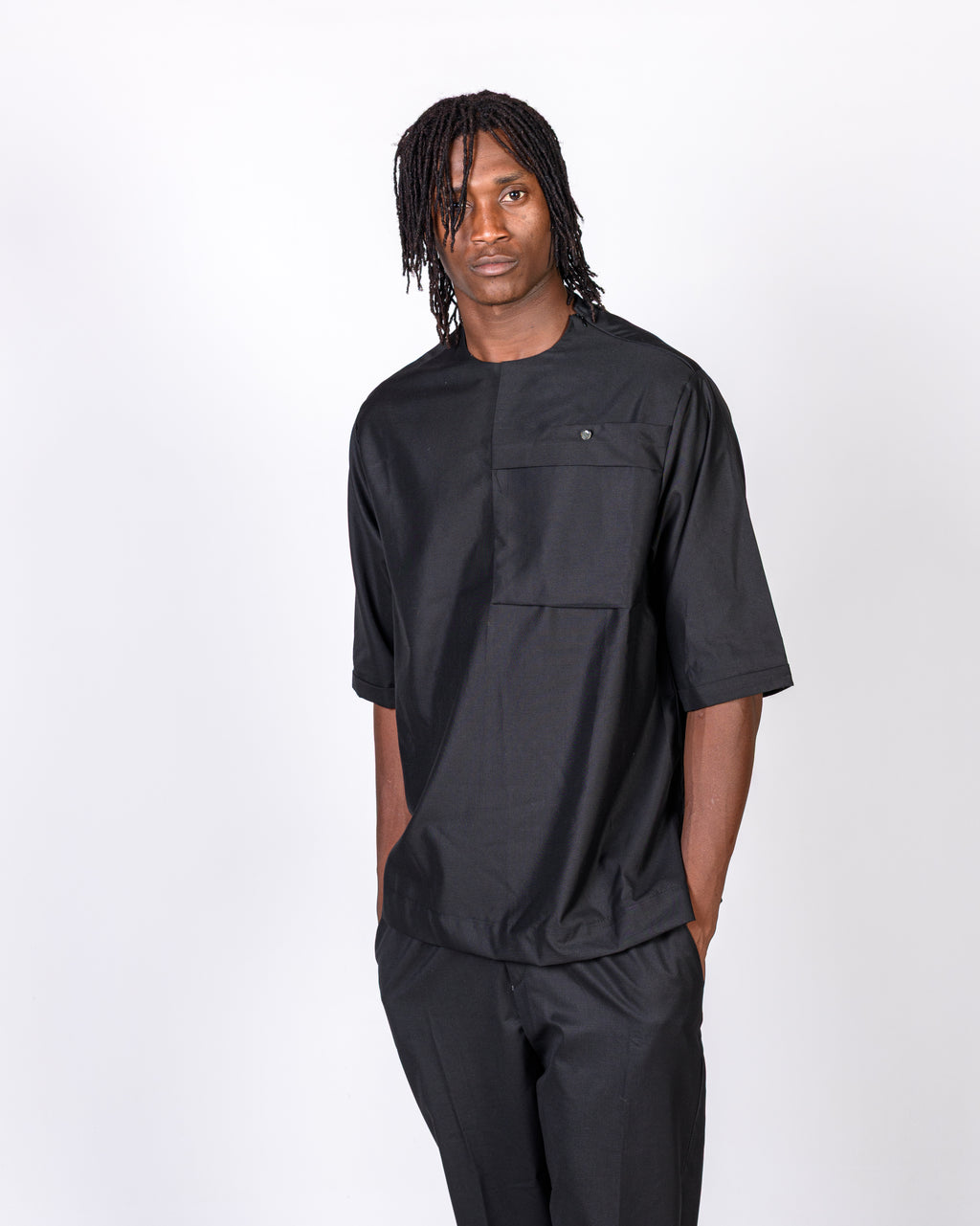 Saloum Cotton Set - Black
