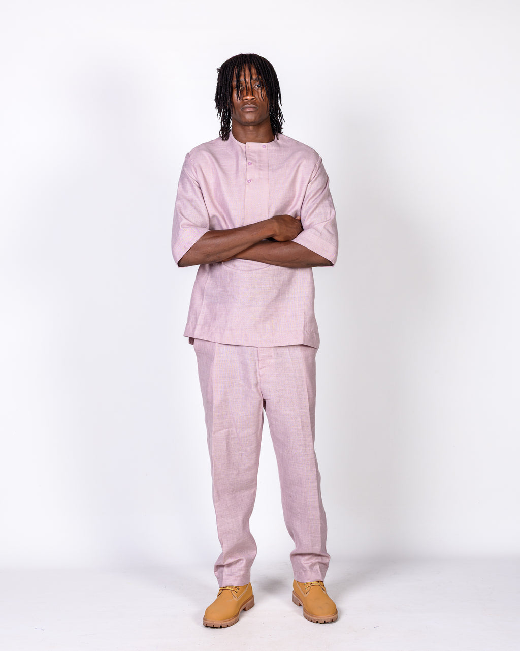 Teranga Linen Set - Rose