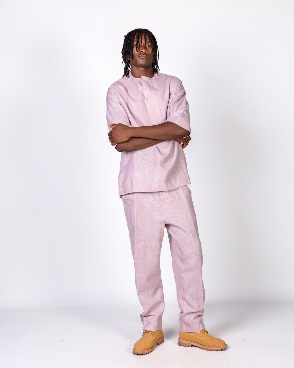 Teranga Linen Set - Rose