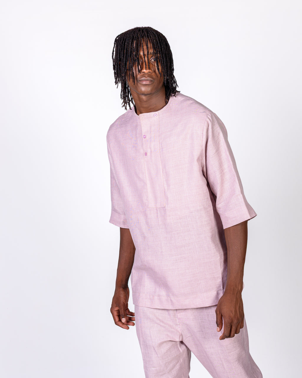 Teranga Linen Set - Rose